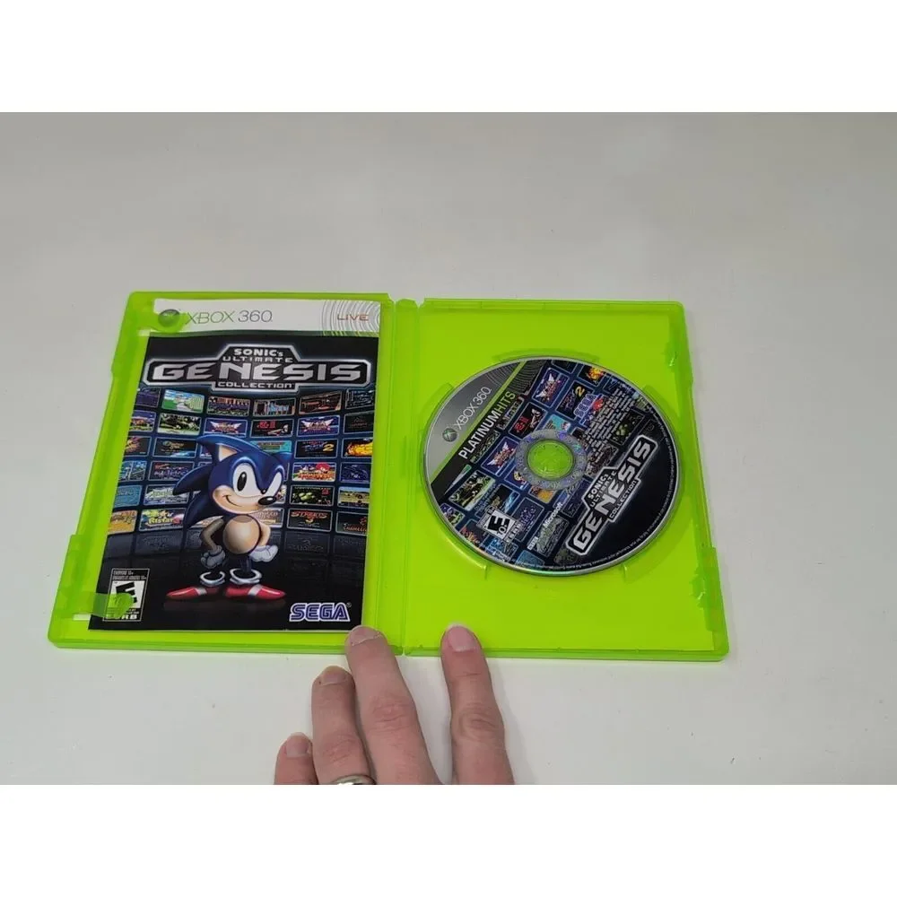 Sonic's Ultimate Genesis Collection‎ Microsoft Xbox 360 2009 Platinum Hits CIB